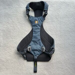 LIKE NEW Ruffwear Load Up Dog Car Harness Safety Slate Blue L/XL